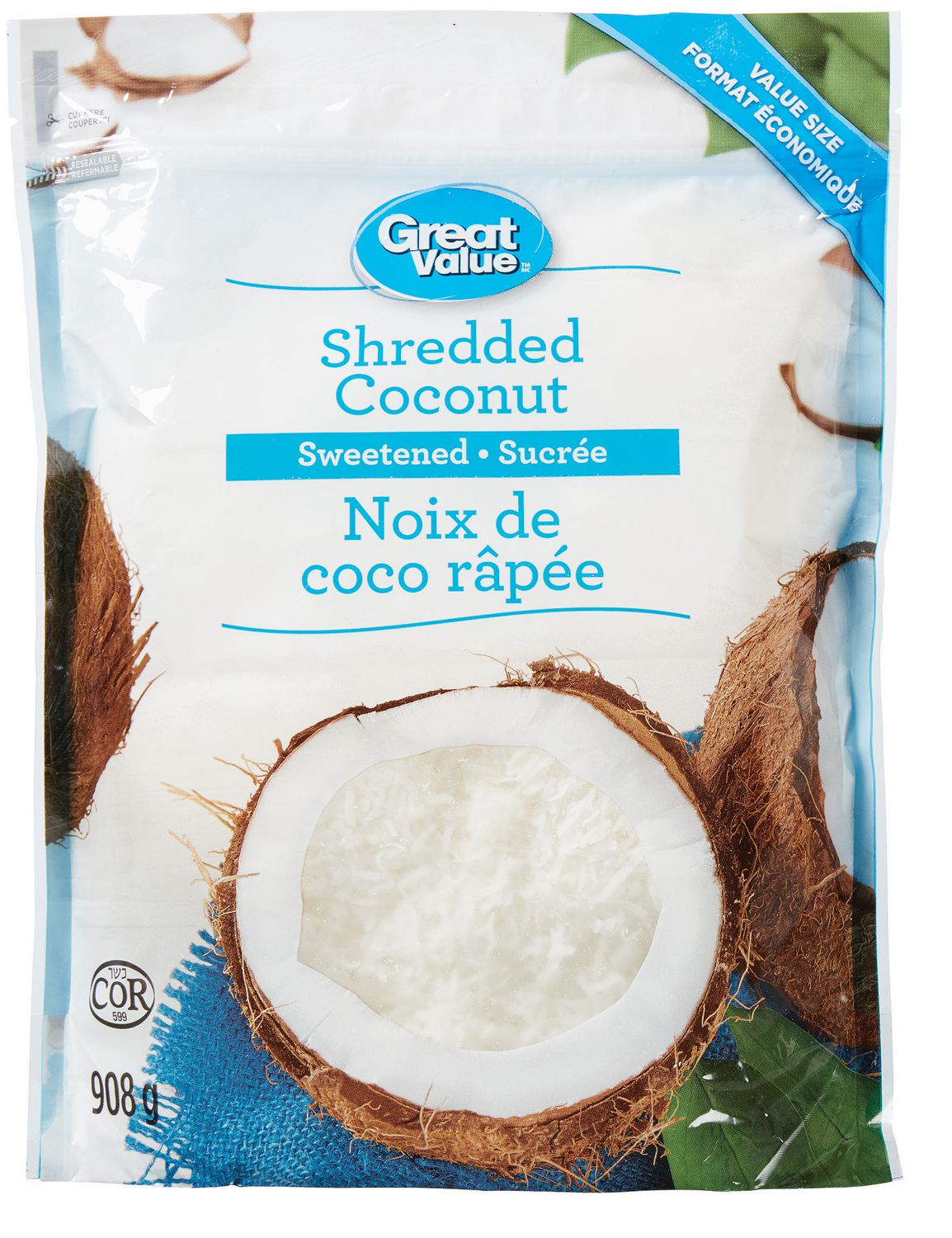 shredded coconut