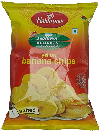 Haldiram Yellow Banana Wafers 75G Excel Food Mart