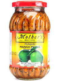 mothers mango & chilli pickle 500gm